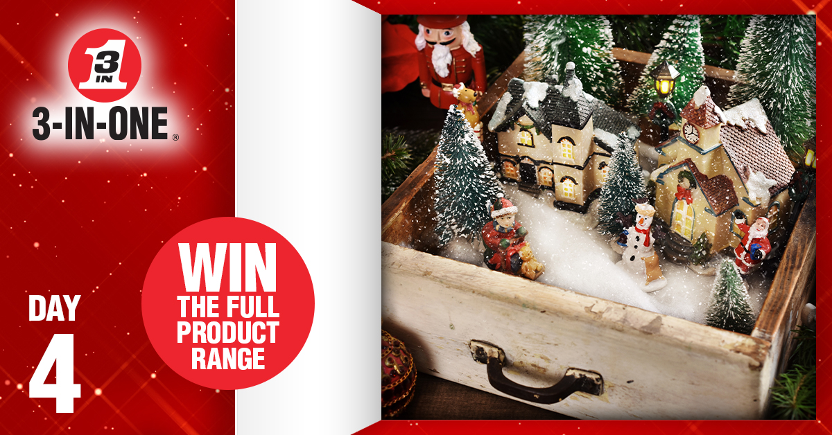 3InOneUK's tweet image. It’s Day 4 of our 12 Days of Fixmas Competition!

Hiding spots need to be discreet, place a little drop of 3-IN-ONE Drip Oil onto your drawer runners so they open without giving away your extra special small gifts.

For the chance to WIN the full 3-IN-ONE product range:
• Follow…