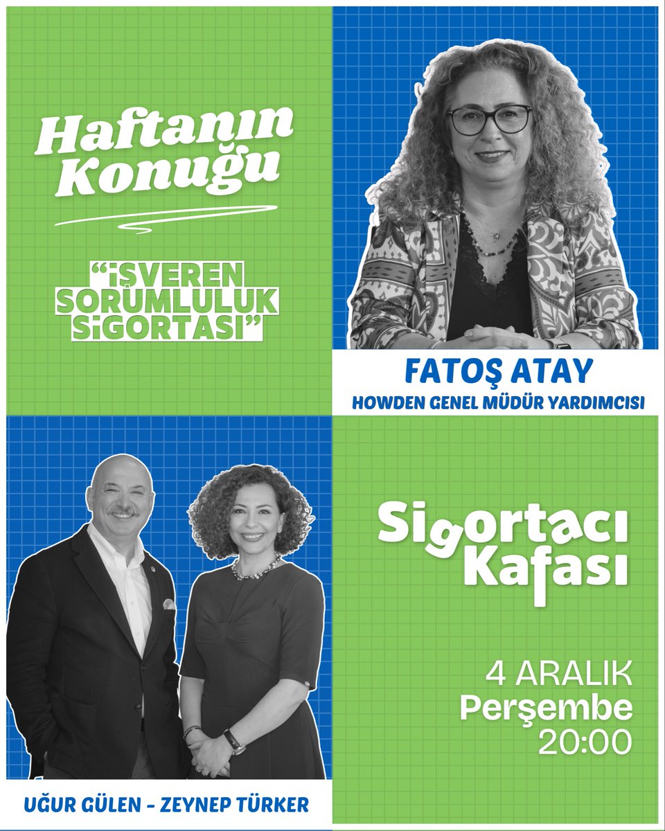 İş kazalarının beklenmedik sonuçları, gitgide artan tazminatlar ve karşılığında tarafların mağduriyetini en aza indirmeyi ve işlerin sürdürülebilir olmasını sağlayan İşveren Sorumluluk Sigortası hakkında Howden GMY Fatoş Atay ile Sigortacı Kafası’nda konuştuk.🎙️

#SigortacıKafası