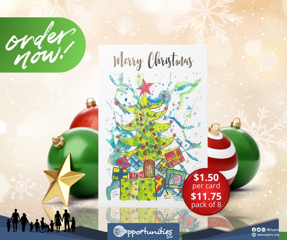 🎄 Tired of the same old holiday cards? Make this Christmas extra special!

Add a personal touch to your greetings with our custom-designed Christmas cards featuring festive artwork. Include your own message, photo, logo, or signature.

Order now: rfr.bz/tf60889

#OppInc