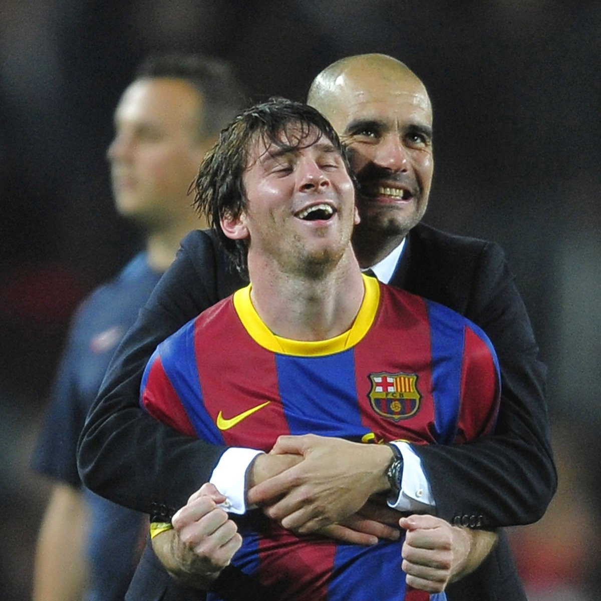 🚨🗣️ 𝗡𝗘𝗪: Lionel Messi: "Pep Guardiola is unique. There are extraordinary good managers, but he has something different. For me, he is the greatest of all managers."