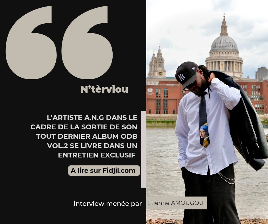EtienneAmougou's tweet photo. 🇨🇲🏴󠁧󠁢󠁥󠁮󠁧󠁿 N’TÈRVIOU : A.N.G SE LIVRE !
​Les racines, source vitale de l'inspiration créative. 

​L'interview complète ici : 
🗞https://t.co/9AVIKBaRNr

By Me https://t.co/De0uFFbJlF