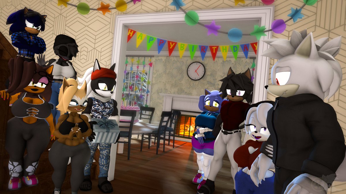 Whole gang is here!
Well this year definitely was better than last one,
Amount of good stuff is more than bad stuff,
Thank you everyone for your kind words and gifts!

Guests:
<a href="/PlumEnjoyerSFX/">PlumEnjoyer (СоммS 3/5)</a> 
<a href="/Sarahdellenxoxo/">Sarahdellen (1/1) 🔞</a> 
<a href="/ArmadaDude/">『𝐀𝐫𝐦𝐚𝐝𝐚』|GMOD🔞</a> 
<a href="/0ne05iveSFM/">One0FiveSFM🔞</a> 
<a href="/MrFrenchyJackal/">Ace the Jackal</a>