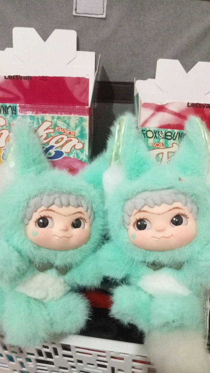 kentcing's tweet image. gess aku beli wakuku fox and bunny series 2 tapi dapet sama, jadi aku mau wts wakuku aku, aku beli 200k mau aku jual rugi 150k dom sby bisa gosend atau luar kota juga bisa 

#zonauang #zonaba #zonabu #zonajajan