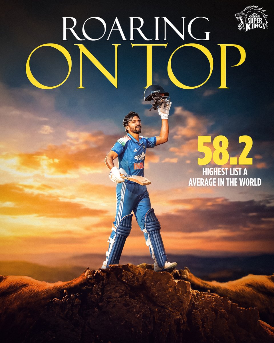 ChennaiIPL's tweet image. He&apos;s a CHARTBUSTER 📈💥

#WhistlePodu