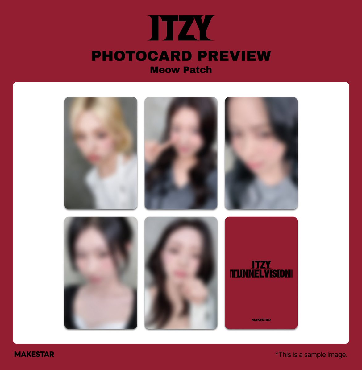 タワ渋MAKESTAR】 #ITZY 11th Mini Album『TUNNEL VISION』(POCA Ver