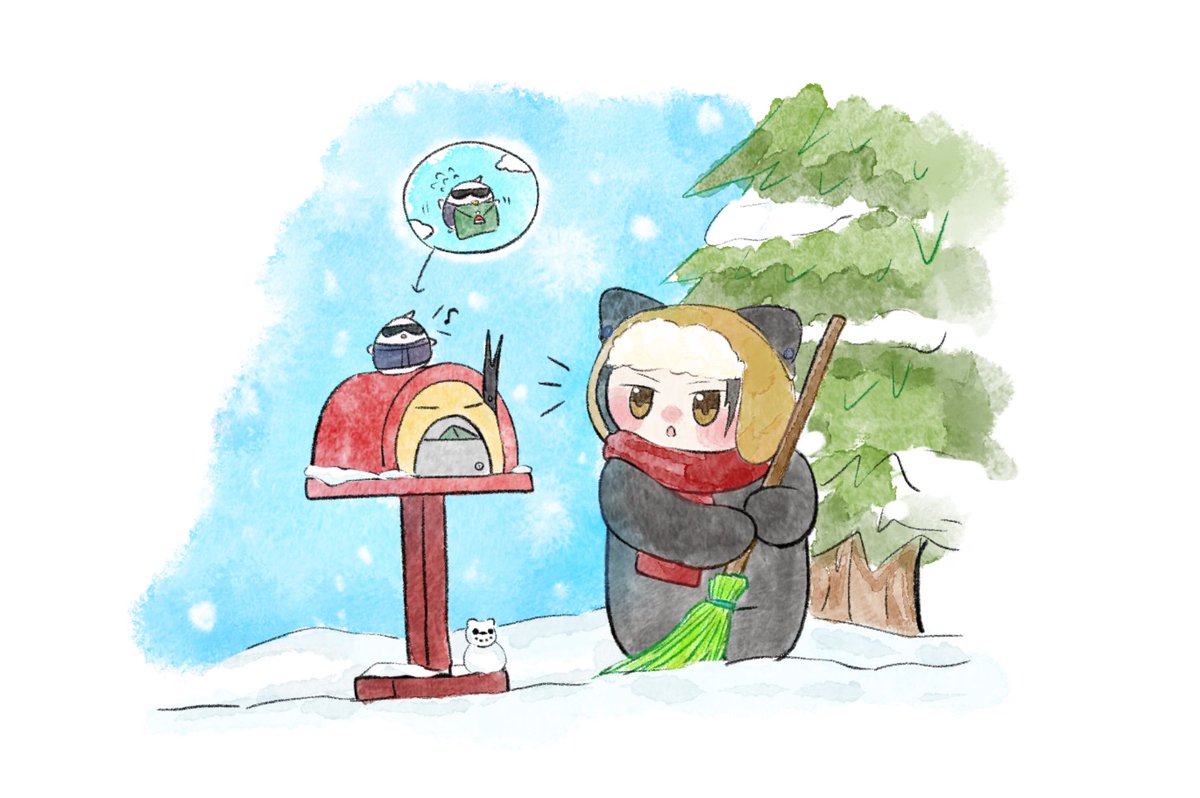 🎄💌🐦
도착한 초대장