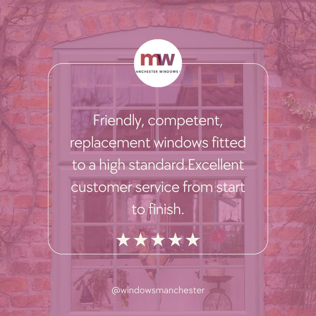 We love reading your reviews ⭐️

Free quotes: 0800 232 1714
manchesterwindowsltd.co.uk

#ManchesterWindows #CustomerReviews #ThankYou #WindowsAndDoors #GlazingExperts #HomeImprovement #UKHomes
