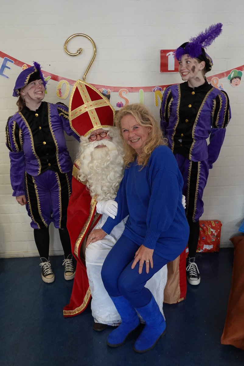 Ik mocht bij Sinterklaas op schoot 🤪