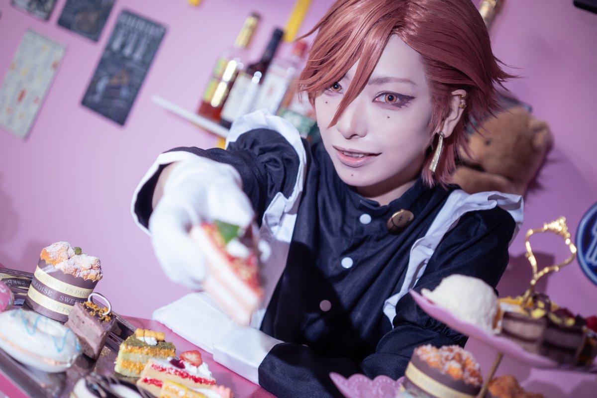 【cos /🍑源暗👹】
💉

「 ちょっと位ならバレな…あ、他の人には
   内緒だからねー。はい共犯♡ 」

⚠️公式メイド衣装
┈┈┈┈┈┈┈
photo. <a href="/isumi_coscame/">伊澄@コス垢</a> 
studio. <a href="/StudioBase4/">StudioBase</a>