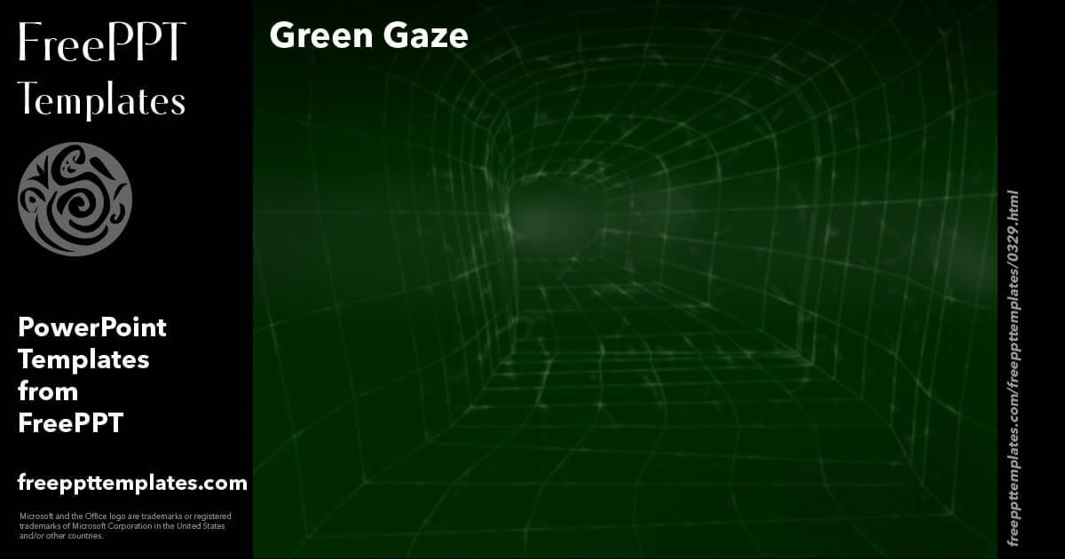 Green Gaze 04   #FreePowerPoint #PowerPointTemplate   freeppttemplates.com/freeppttemplat…