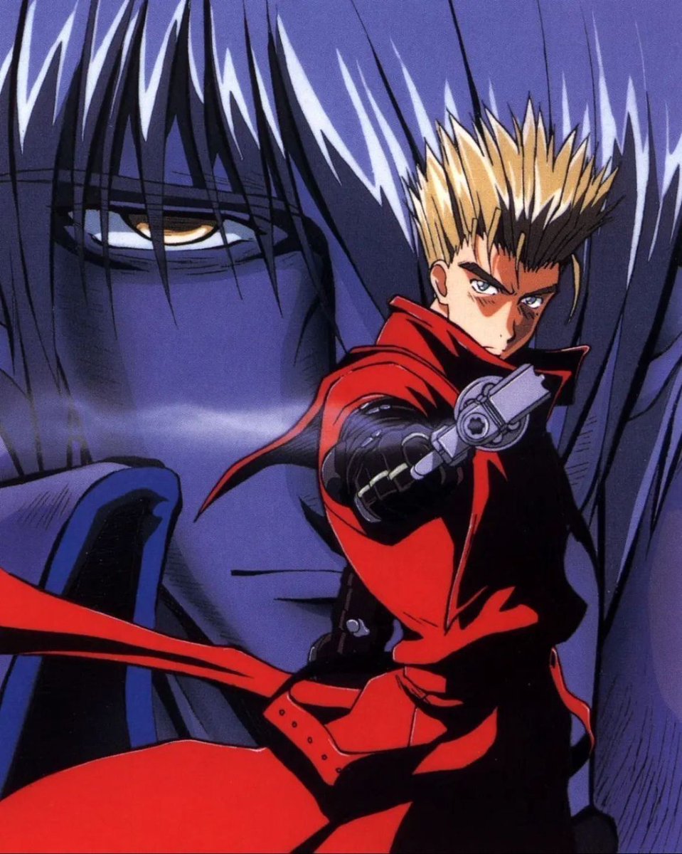 retro_anime's tweet photo. Trigun (1998) https://t.co/uBvK9yuJyZ