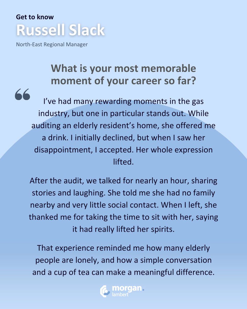 MorganLambert8's tweet photo. We asked our North-East Regional Manager, Russell Slack, to reflect on 11 years at Morgan Lambert, from memorable moments to his career journey. A key part of our team, Russell ensures compliance and safety remain top priorities.

#MeetTheTeam #BuildingCompliance https://t.co/GgfC77PvFe