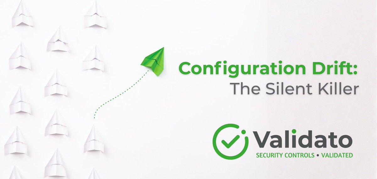 Validato1's tweet image. Configuration Drift: The Silent Killer 

Your security was perfect, but as your environment evolves, configuration drift inevitably creates dangerous gaps. 

➡️ Explore continuous validation with @Validato1: bit.ly/3JA3ZmU

#Cybersecurtity #CyberResilience