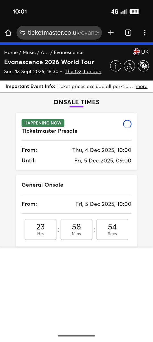 And how am I meant to get into the <a href="/TicketmasterUK/">ticketmasteruk</a> presale if it just looks like this????