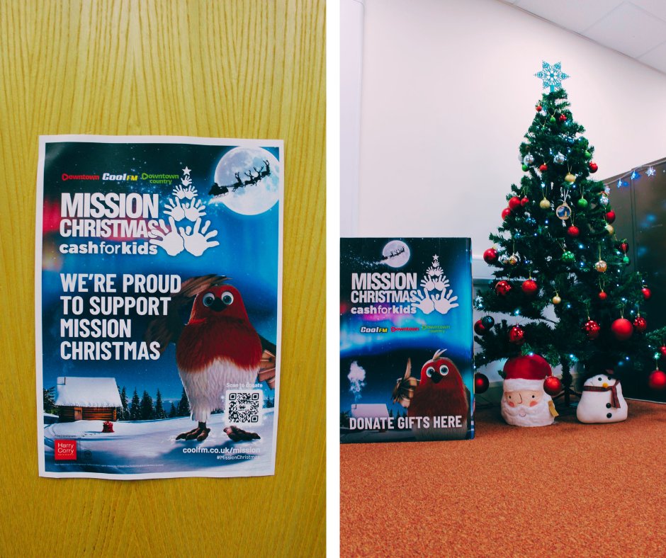 Our team will be providing gifts for Mission Christmas Cash 4 Kids NI.

Through donations across the UK, hundreds of thousands of kids will have presents to open on Christmas day!

Over this month, the Breezemount team will be donating for the cause!