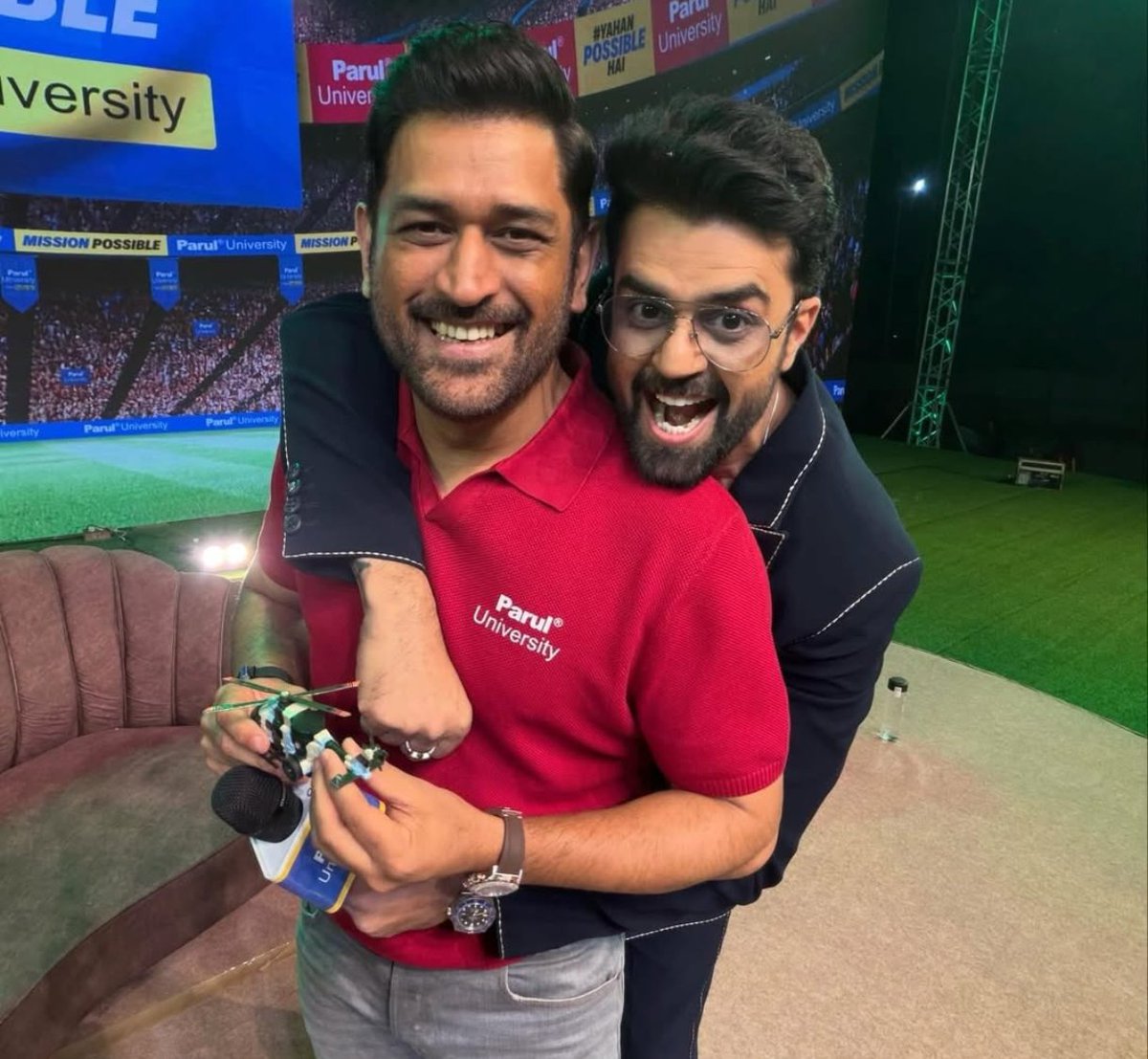 CricCrazyJohns's tweet image. MS Dhoni, the favourite for all. 💛