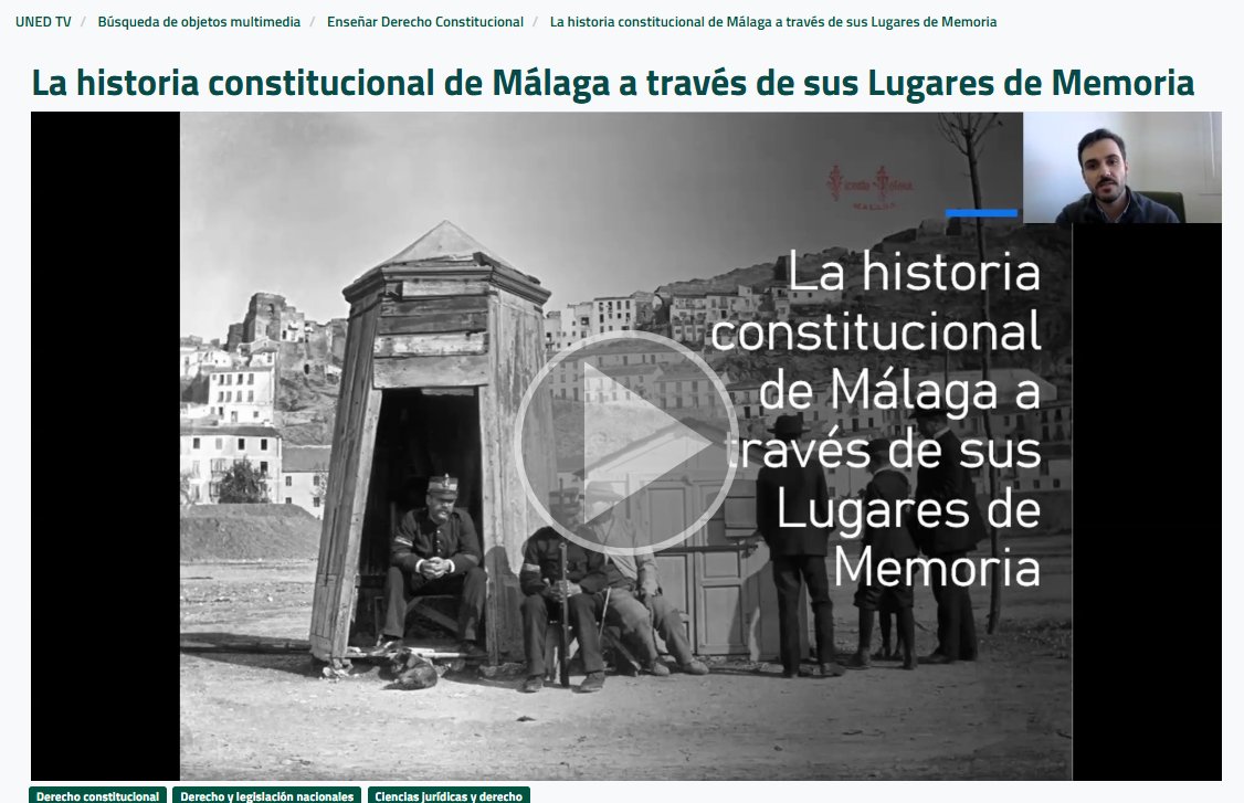 EnDerechos's tweet photo. La historia constitucional de Málaga a través de sus Lugares de Memoria
Por @GasparRepresa

https://t.co/nFOKFQudxt https://t.co/bvyZJgQXeQ