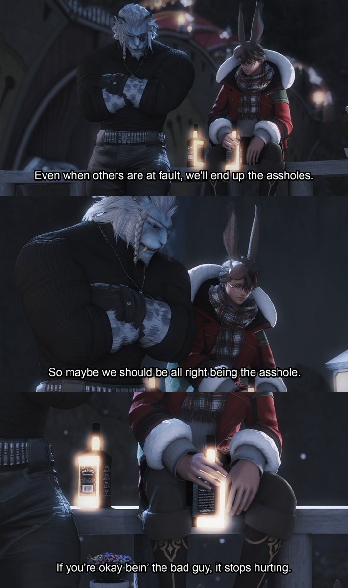 When you're the villain of everyone's story—

—things become predictable. 

Nothing fazes you anymore.