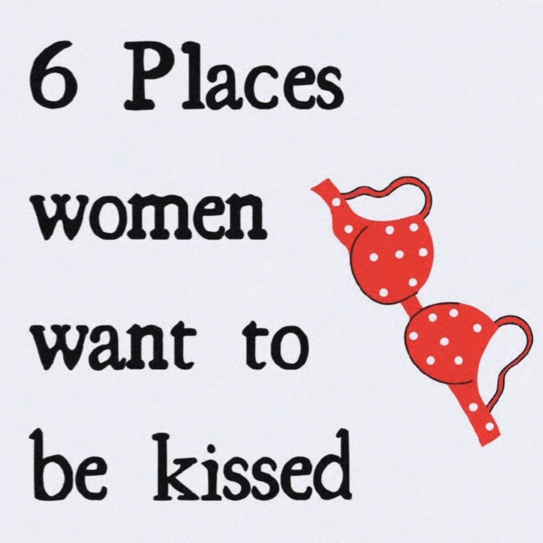 6 places women want to be kissed 🧵👇