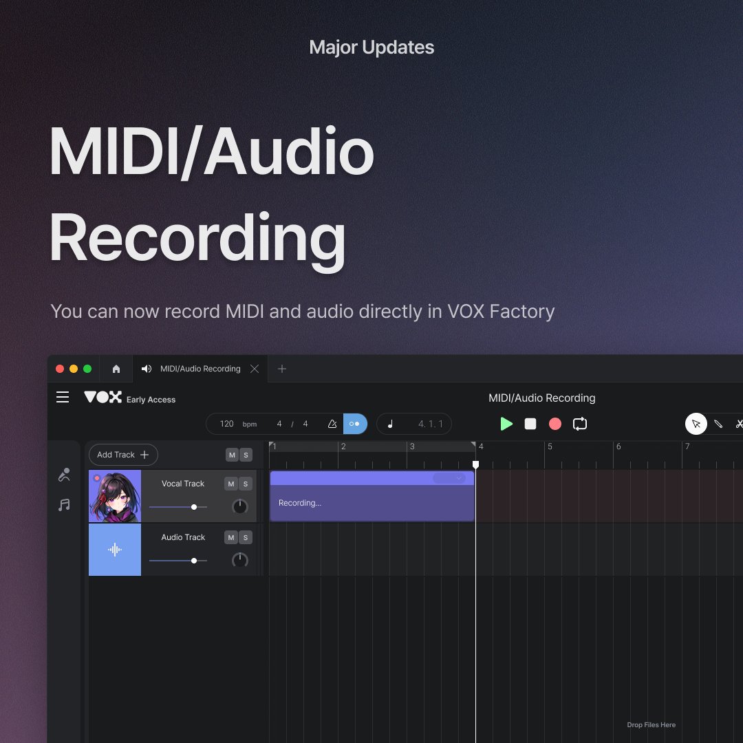 VOX Factory tweet media