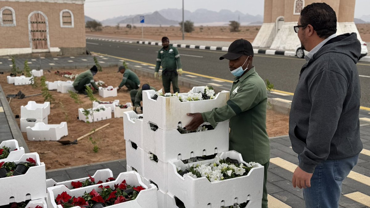 تشجير🪴

تواصل إدارة الحدائق أعمالها في تشجير وزراعة الورود بمدخل المحافظة، وذلك ضمن جهودها لتحسين المشهد الحضري وتعزيز الغطاء النباتي بما ينسجم مع مبادرات التجميل والاهتمام بالمرافق العامة .

#موقق_الأجمل | 📸
#امانة_منطقة_حائل