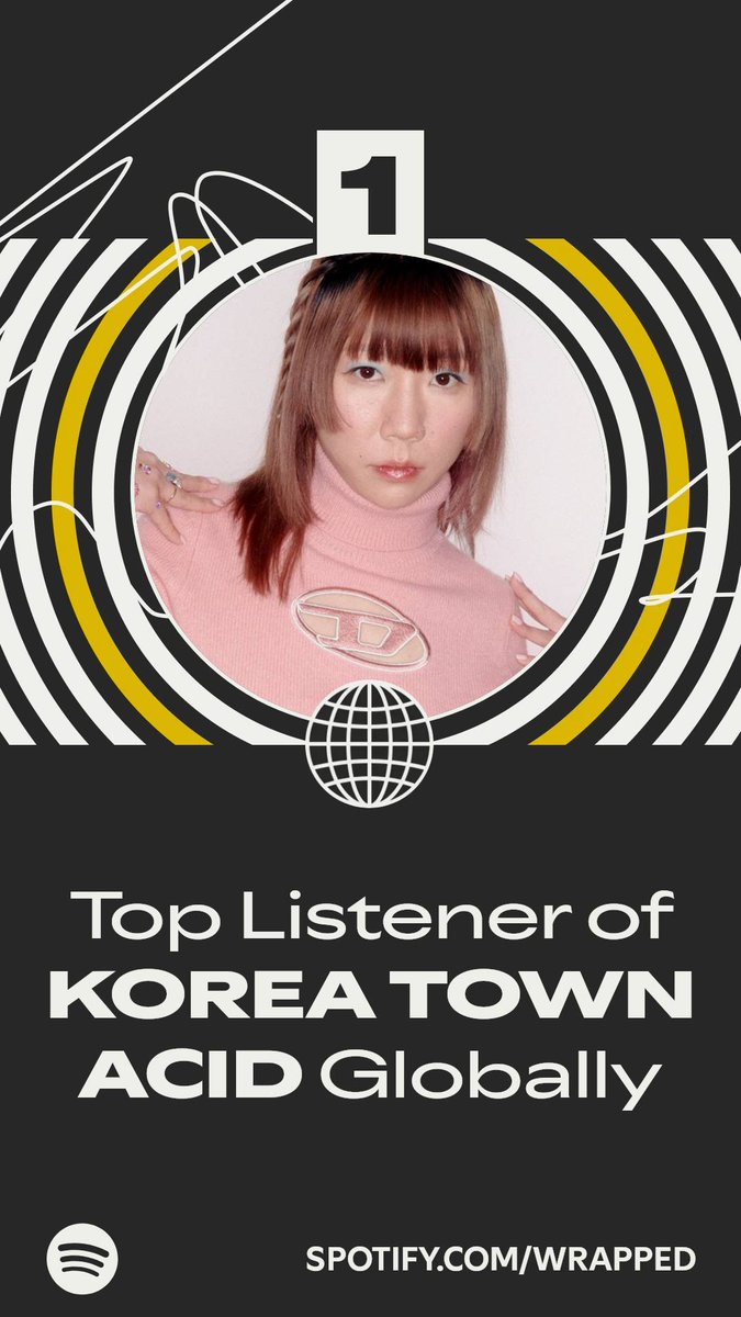 sn1kt's tweet photo. I was a top listener of KOREA TOWN ACID globally. #SpotifyWrapped 
https://t.co/IEXSdn8foA https://t.co/BwXJMI5Nh6