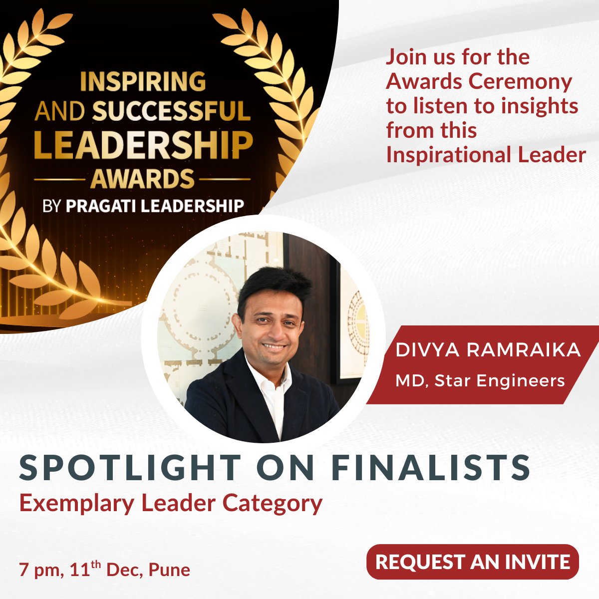 Divya Ramraika leads a significant technology shift - steering a company STAR ENGINEERS (INDIA) PRIVATE LIMITED from being a component manufacturer to a global player in automotive electronics, EV systems, and smart mobility. We are pleased to announce his name as a finalist.