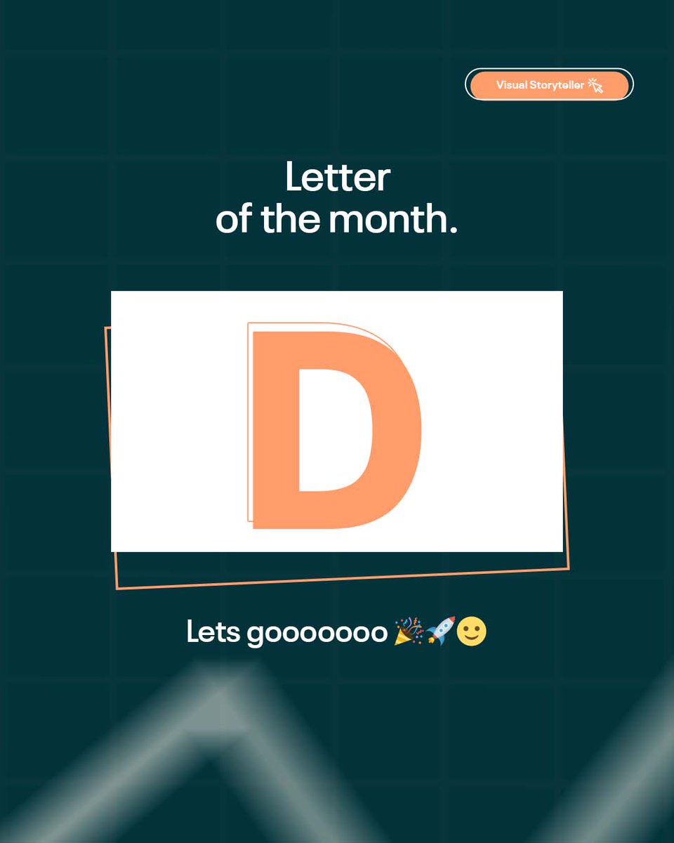 OkesolaAyomide's tweet photo. The Letter for December has been decided!
Stay tuned as we begin the journey! 😁✨️
What are you most excited to see?
#ProductDesign #FintechDesign #UIDesign #UserExperience #DesignFlow #AtoZ #LetterD https://t.co/BkUMUQySHb