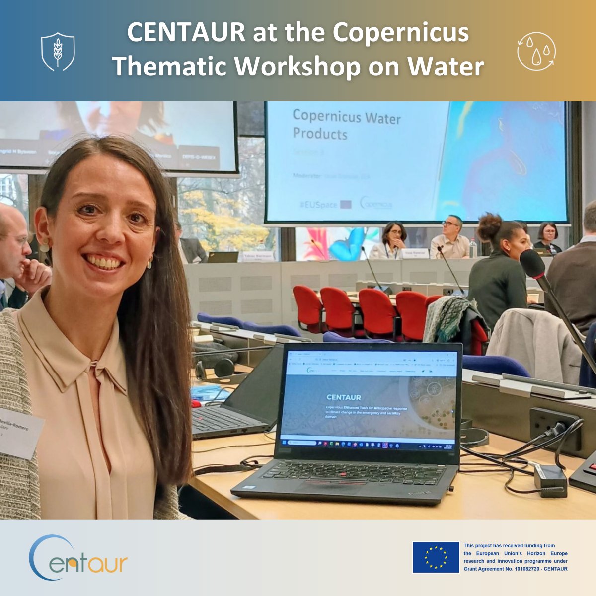 CENTAUR_EU's tweet image. 🌍 #CENTAUR at the Copernicus Thematic Workshop on Water

On 1 December, our representatives participated in this key event to follow discussions on how #Copernicus 🇪🇺🛰️data can strengthen sustainable water management across Europe

Read more: centaur-horizon.eu/news/centaur-a…

#HorizonEU