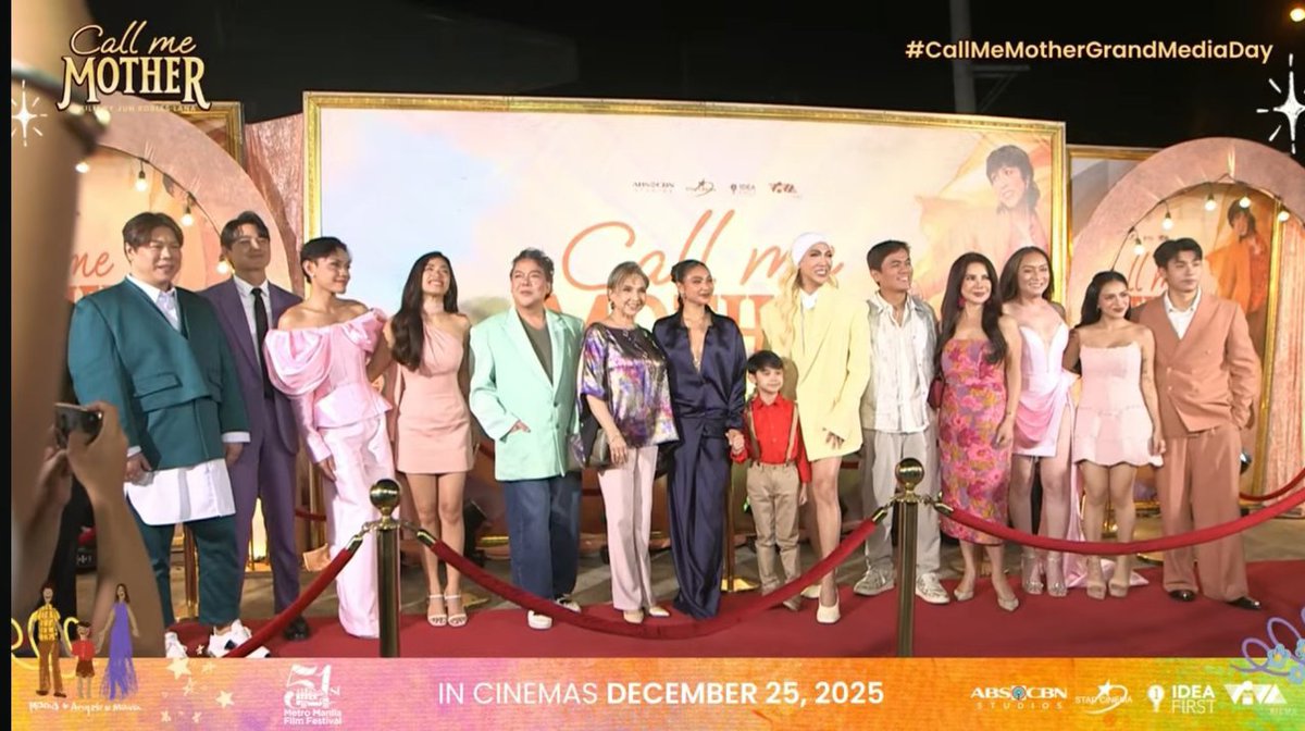 EsMurfsOFC's tweet photo. ✨ | 120425 || CALL ME MOTHER MEDIA DAY

Esnyr posed with the Call Me Mother cast for a group photo at the Grand Media Day, celebrating the film as an official entry in this year’s MMFF. ✨💛

ESNYR CMMEDIACON
ESNYR CMMEDIACON
#CMMGrandMediaDay
#CallMeMother https://t.co/3IMVBcGxvb
