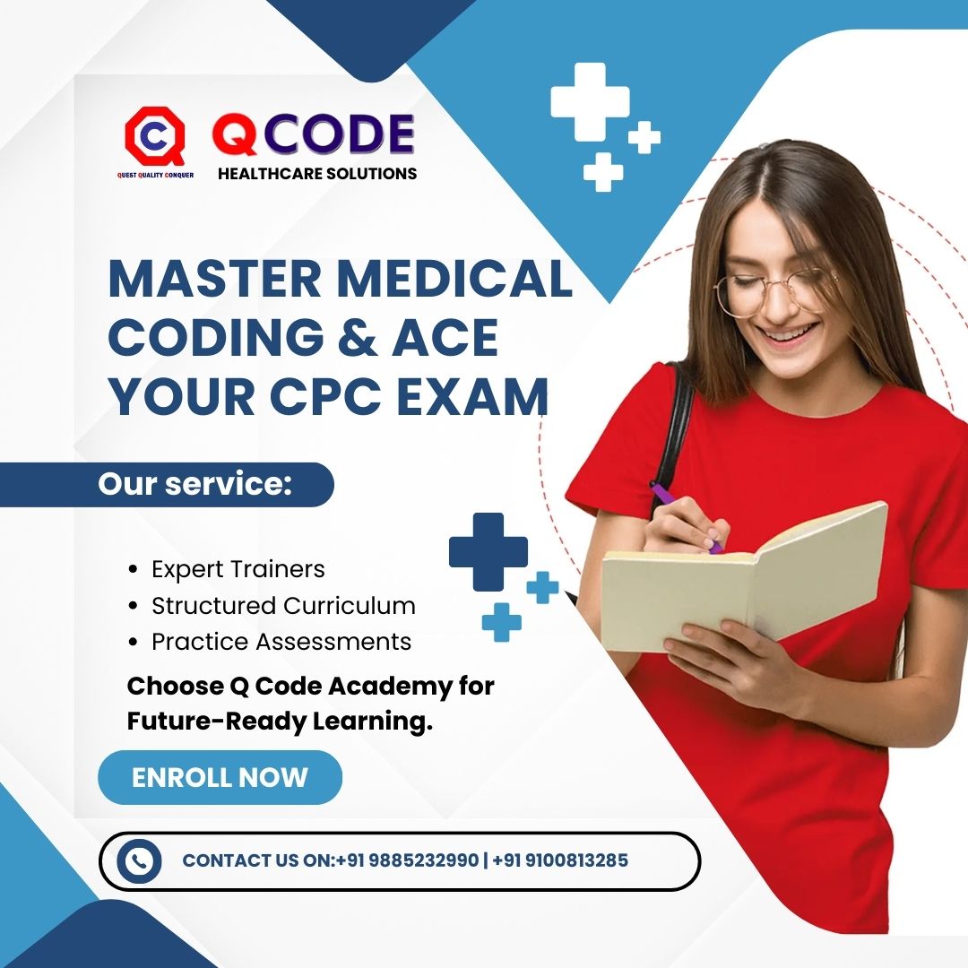 qCodeacademy_'s tweet image. Master Medical Coding &amp;amp; ace your CPC exam with confidence!
With expert trainers, a structured curriculum, and real-time practice assessments, 

Join the academy trusted by aspiring medical coders!

#QCodeAcademy #MedicalCoding #CPCTraining #HealthcareSkills #CareerGrowth