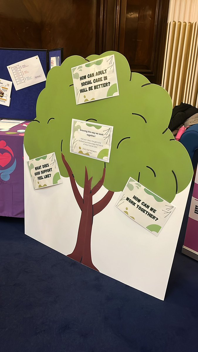 🥳 Come along to Guildhall!

👋We’re here from 11am - 2pm for our Adult Social Care Annual Conversation!

🙌Come and talk to our many teams, grab some freebies and let us know your thoughts on social care in Hull!