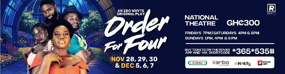 kofinyarkoh_'s tweet photo. This weekend get to watch #OrderForFour again fam get ur tickets now 🔥🔥🔥 https://t.co/TSKhvrhbbi