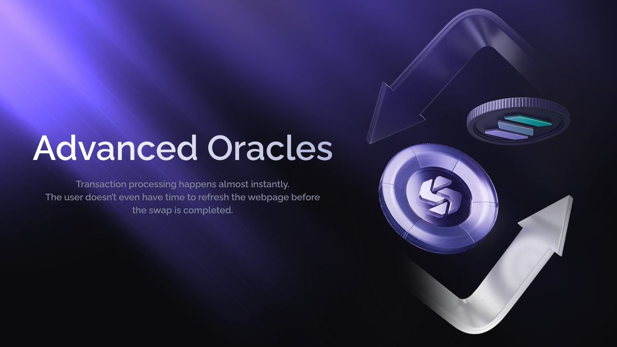 🔮 Only on Solanex

Our swaps operate faster than usual due to advanced oracles.

Transaction processing happens almost instantly.

The user doesn’t even have time to refresh the webpage before the swap is completed.

Expecting AI-powered updates? 🤖