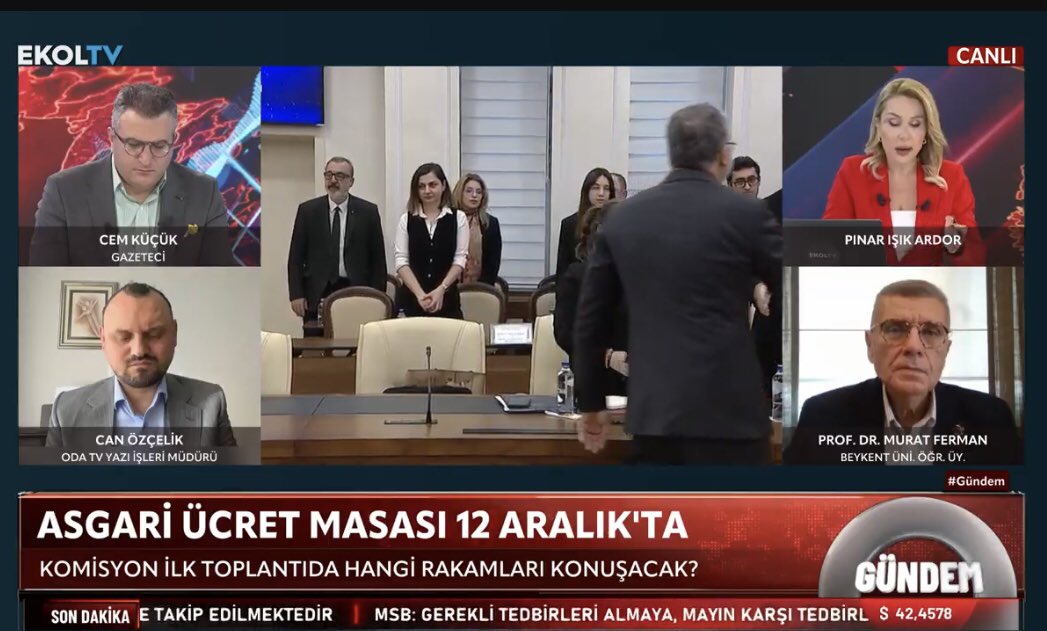 “Asgari Ücret Konusunu Ele Alıyoruz..”<a href="/ekoltvv/">Ekol TV</a> <a href="/BeykentUnv/">İstanbul Beykent Üniversitesi</a>