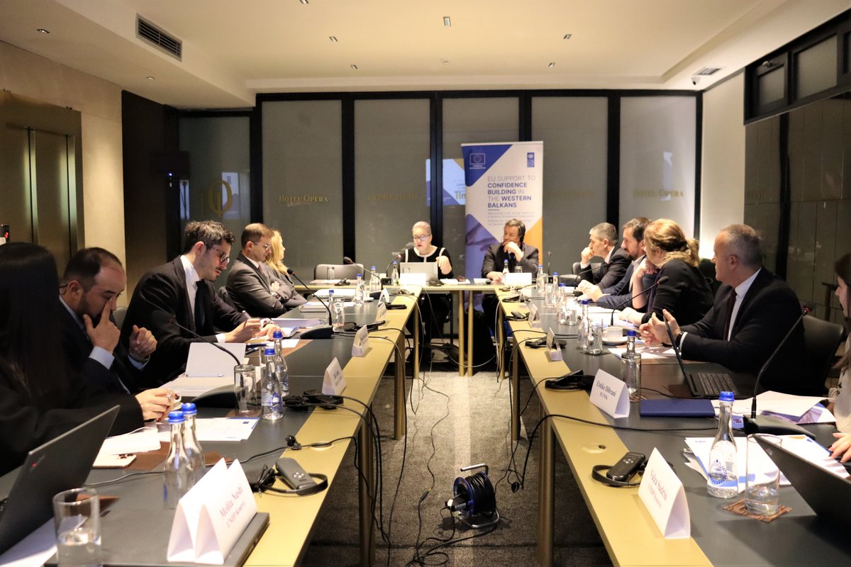 UNDP_Kosovo's tweet image. Over 1,600 lives impacted through the #EU-funded initiative on support to #ConfidenceBuilding in the #WesternBalkans. 
At the Board of Partners meeting, we set the course ahead, strengthening reconciliation, supporting survivors, empowering youth, and fostering collaboration.
