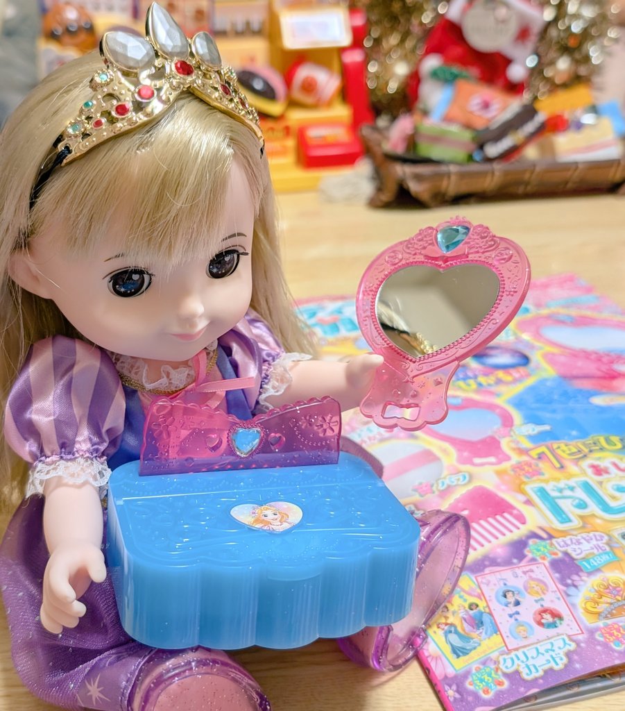 ディズニープリンセスらぶ＆きゅーとを買った記念に🥰💖 ラプンツェル