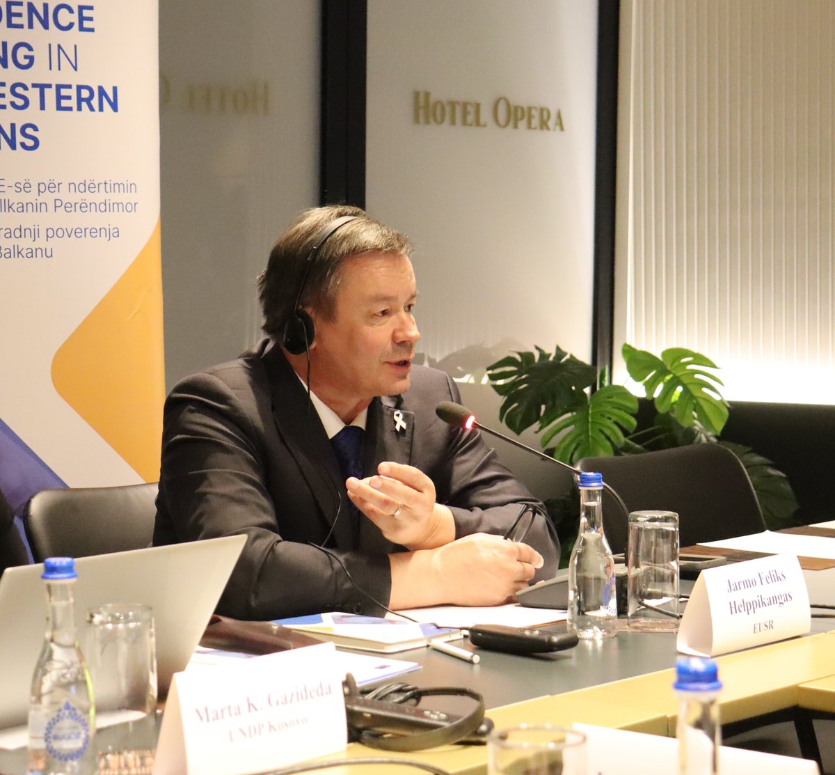 UNDP_Kosovo's tweet image. Over 1,600 lives impacted through the #EU-funded initiative on support to #ConfidenceBuilding in the #WesternBalkans. 
At the Board of Partners meeting, we set the course ahead, strengthening reconciliation, supporting survivors, empowering youth, and fostering collaboration.