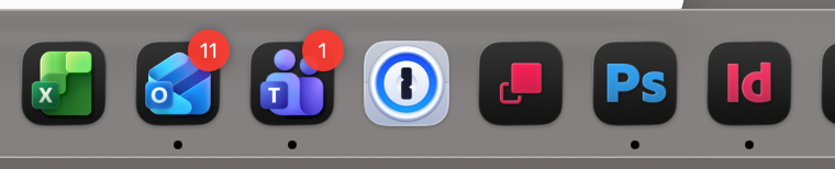 nicomonkeyboy's tweet photo. @1Password Can we get a dark icon on macOS..? https://t.co/cwnsJAMO4O