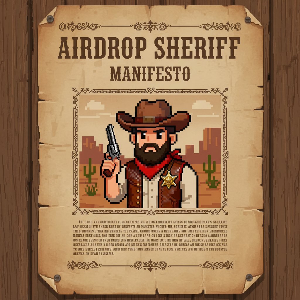 Airdrop Sheriff ⭐️ 🤠 tweet media