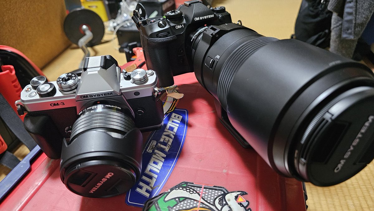 超望遠ドーーーン📸😆 満月撮ってこよー #OMsystem OM-1MarkⅡ M.ZUIKO