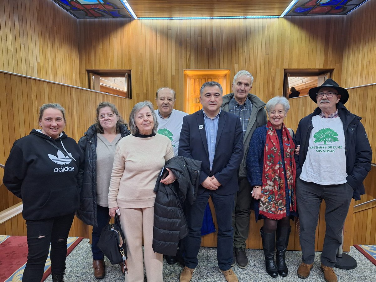 🌳 Levamos a voz das propietarias das Fragas do Eume ao Parlamento.

Onte, representantes das dúas asociacións de propietarias das Fragas estiveron presentes no pleno mentres o deputado cabanés <a href="/jmgolpe/">Xosé Manuel Golpe Acuña</a> reclamáballe á Xunta o que é de xustiza: cumprir a súa propia lei.