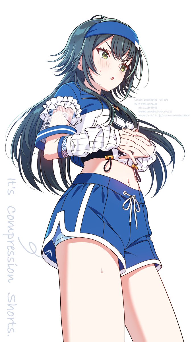 kohmitsuKo_bo's tweet image. #学マスFA 
見えてるのはスパッツですから。