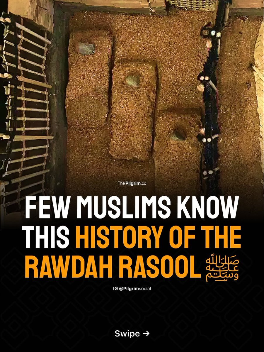 Only Few Muslims Know About the History of the RAWDAH RASOOL ﷺ...

THREAD