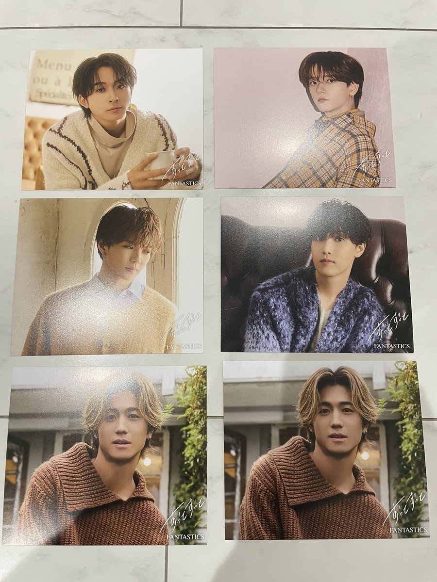 FANTASTICS ファンタ ずっとずっと トレカ 交換 アザージャケット