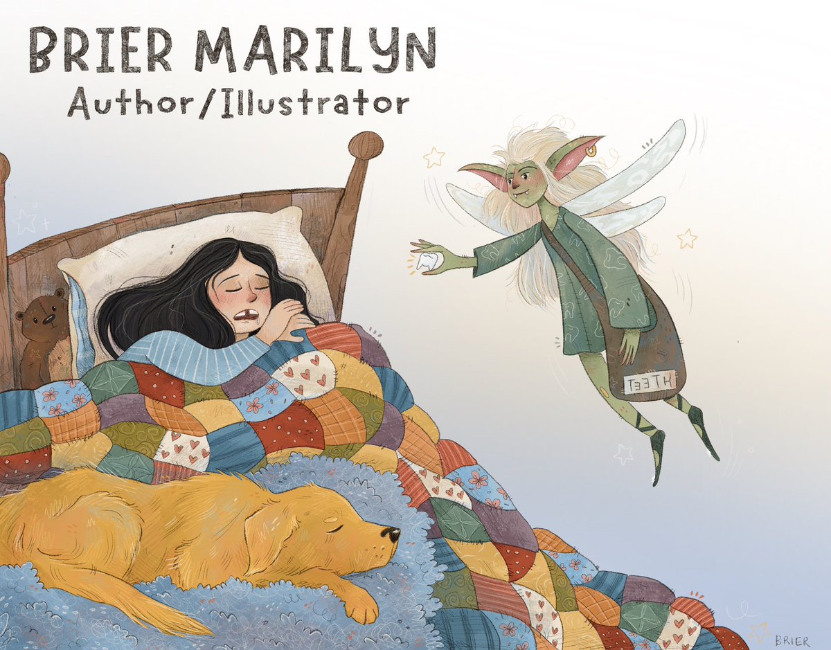 Hellooo to the land of KidLit! 
I’m Brier, an author/illustrator who loves bold color, fun weirdness, and art FULL of surprises. 

Also… I have TWO picture books on submission! 🫶

#kidlitartpostcard 

Rep’d by:
<a href="/BookFairyAngus/">Secret Agent Book Witch (UPDATES ONLY)</a> &amp; <a href="/_ashleedani/">Ashlee MacCallum</a>