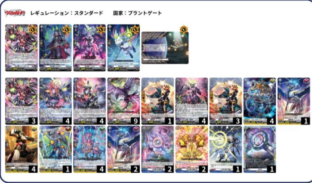 ヴァンガードショップ大会 BOOK OFF SUPERBAZAAR松戸駅東口店 対戦結果