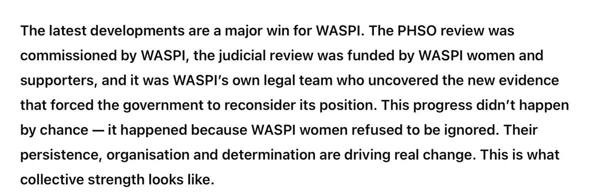 #waspi #50swomen #waspiwin #waspijustice.