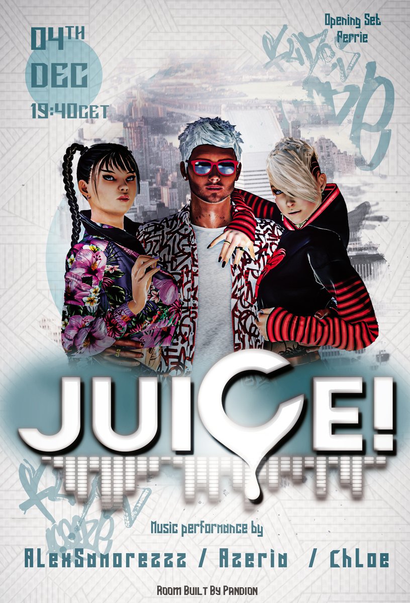 📢Happy JuiCe! day 🧃

Enjoy powerful tunes from fantastic live DJs, meet happy people, immerse yourself in the electric club atmosphere, and feel the juicy vibes 🖤🤍💛

Flirt, laugh, chat, &amp; dance your hearts out 💃🕺

It's all about having fun 🎉 See you at JuiCe! 🎶

Doors