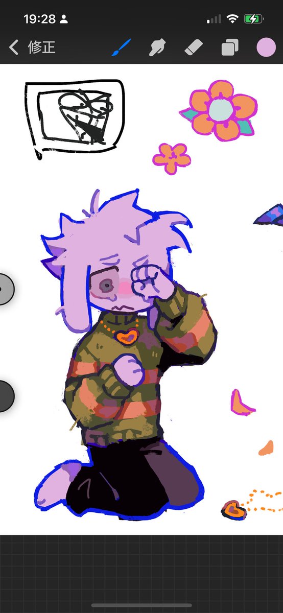 もらげ tweet media